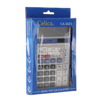 CALCULADORA DE ESCRITORIO 12 DIG. CELICA CA2625